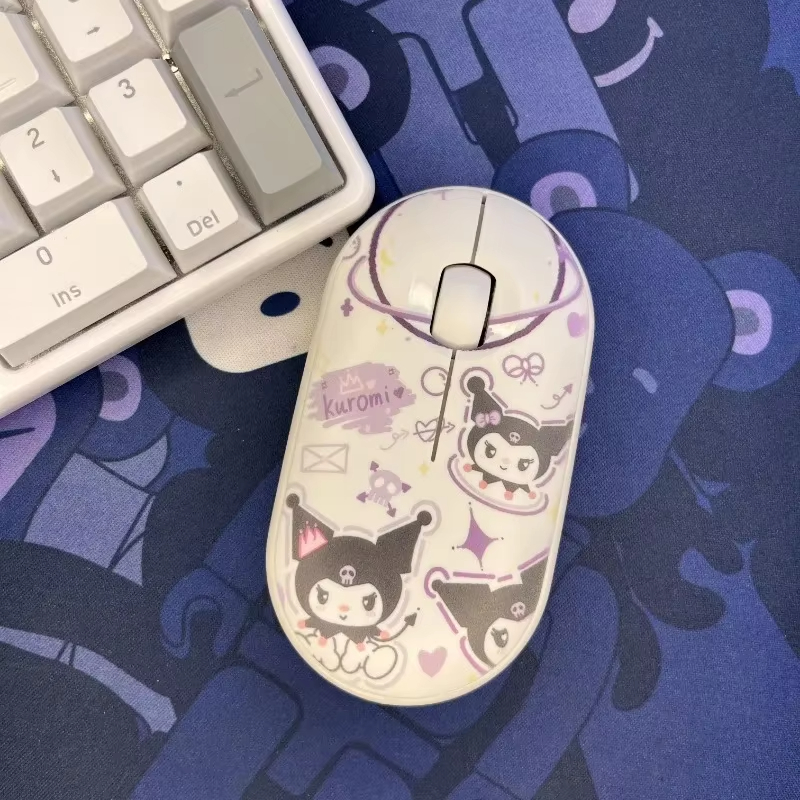 Laptop Editing Accessories - Y2K Sanrio Kuromi Wireless Mouse, Multiple