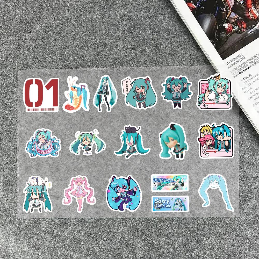 Laptop Accessories Wallpaper - M-MIKU Stickers Moto Sticker Auto Body