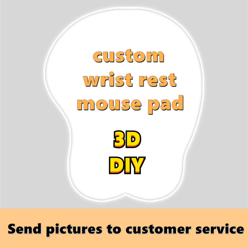 Wrist Rest Gel - Custom 3D Mouse Pad with Wrist