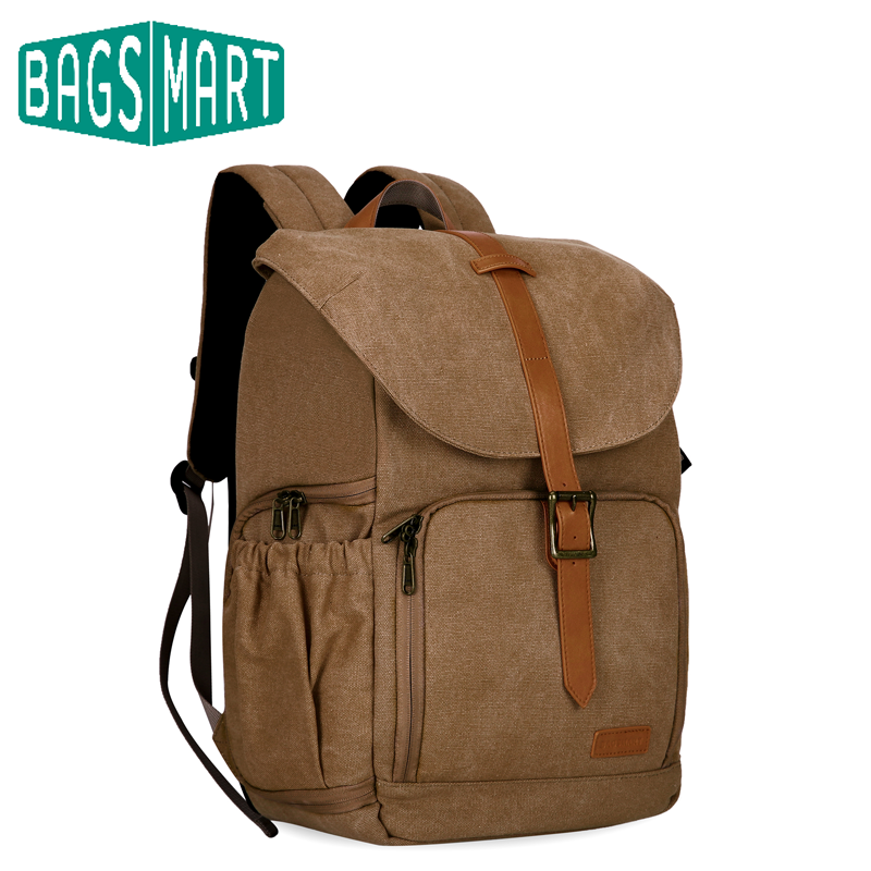 Laptop Accessories Holder - BAGSMART Camera Bag DSLR Photographers Backpack