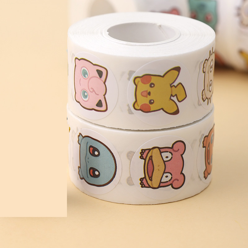 500pcs Roll Cartoon Pokemon St - Laptop Accessories Kids avis et prix