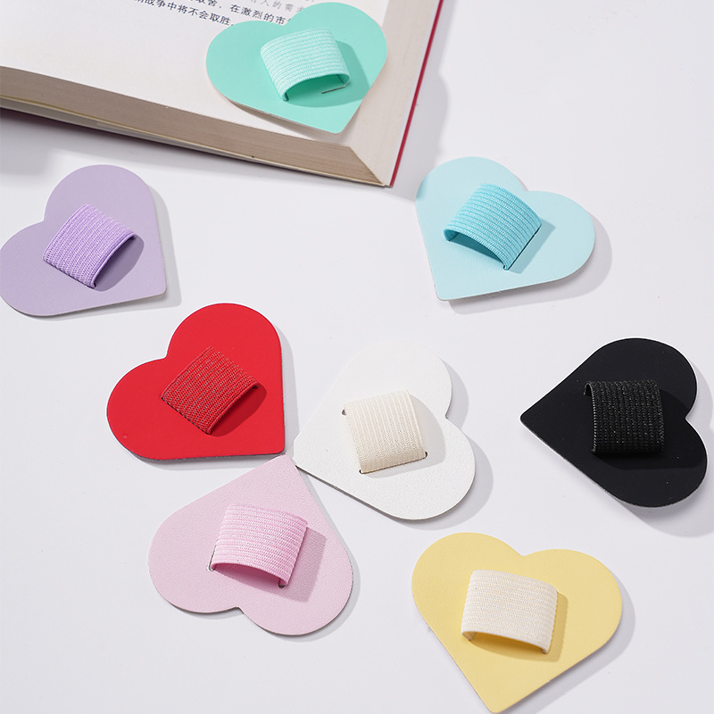 2pcs Heart PU Leather Self Adh - Laptop Accessories Holder avis et prix