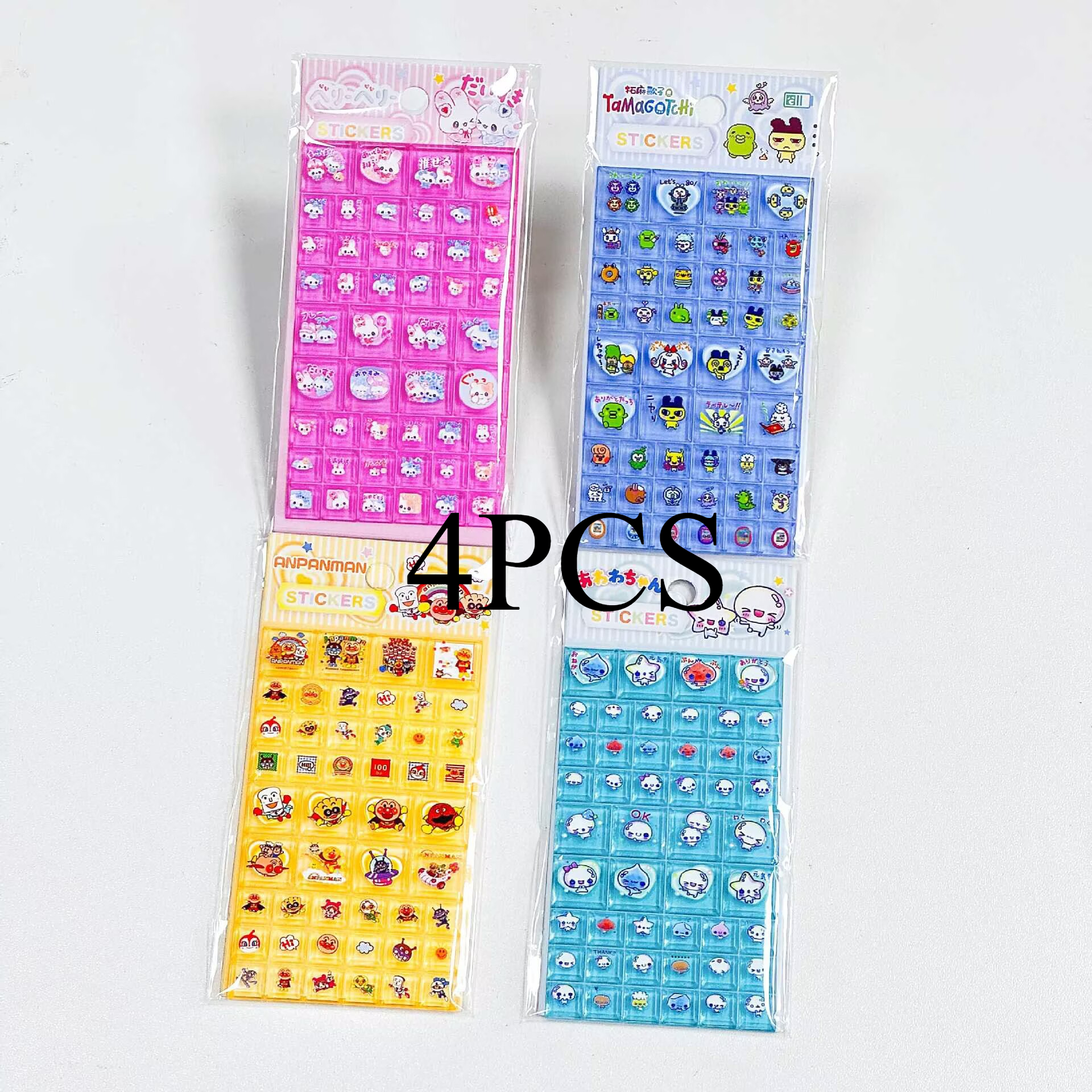 2/4p Solid Square Sticker Diy  - Laptop Accessories Parts avis et prix