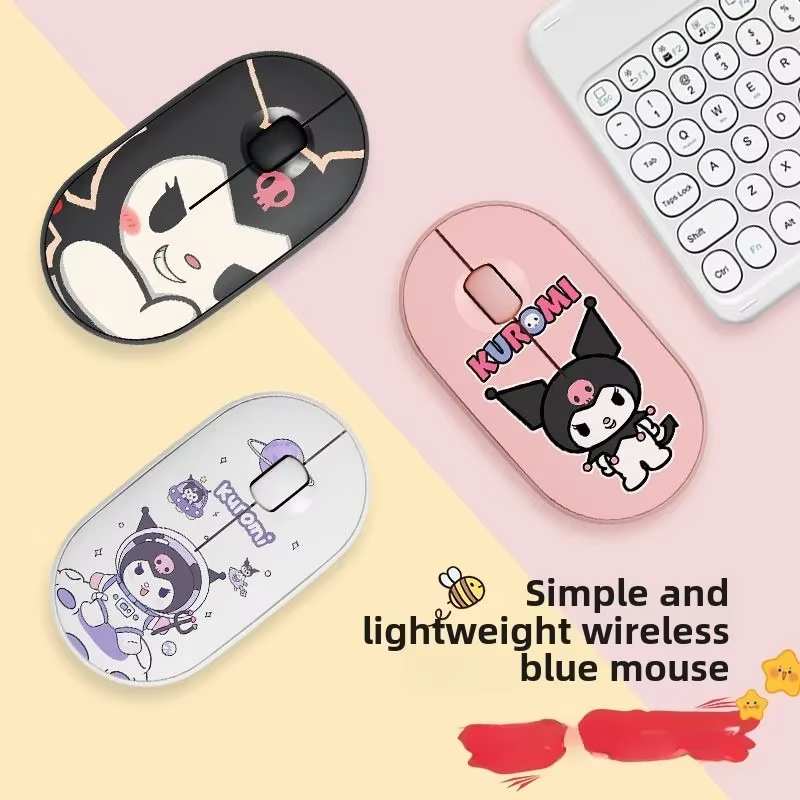 Y2K Sanrio Kuromi Wireless Mou - Laptop Editing Accessories avis et prix