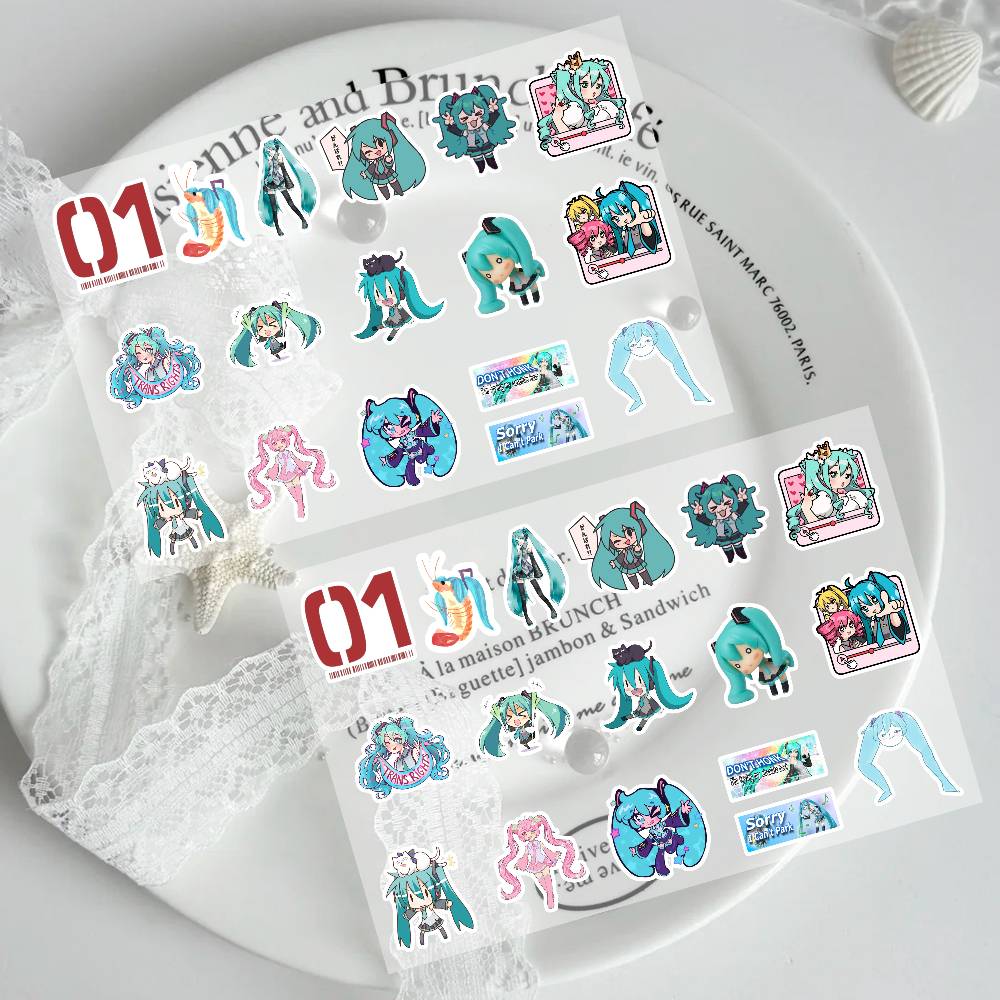 M-MIKU Stickers Moto Sticker A - Laptop Accessories Wallpaper avis et prix