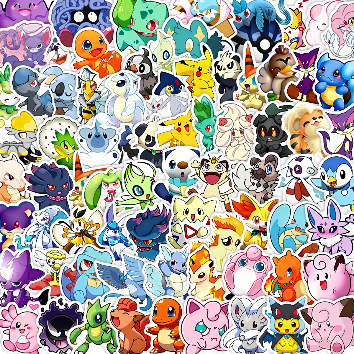 100/200pcs Pokemon Anime Stick - Laptop Accessories Parts avis et prix