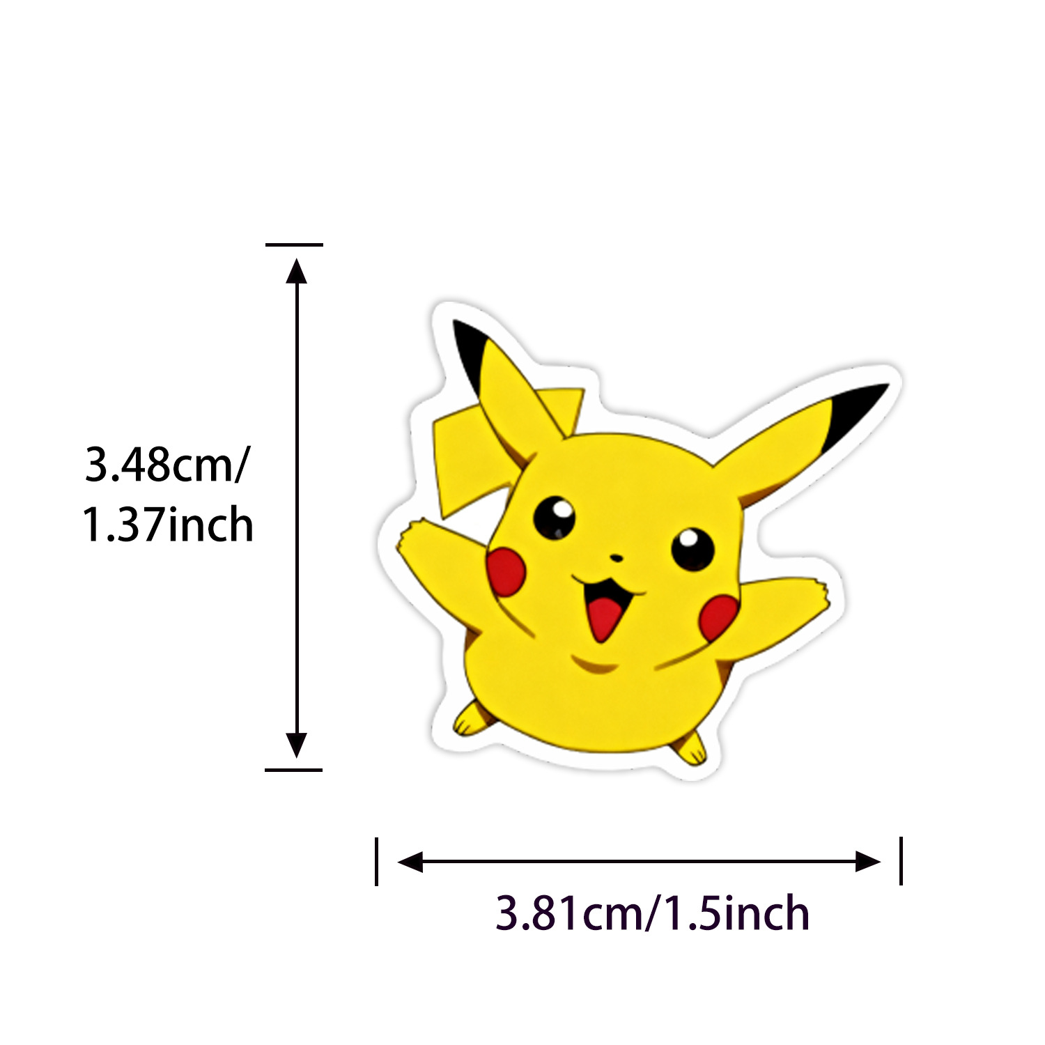 100/200pcs Pokemon Anime Stick - Laptop Accessories Parts avis et prix