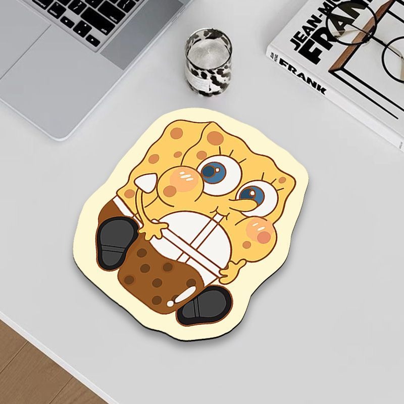 Cute Cartoon SpongeBo Irregula - Laptop Editing Accessories avis et prix