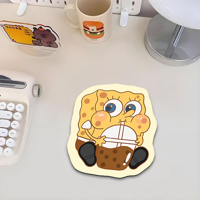 Cute Cartoon SpongeBo Irregula - Laptop Editing Accessories avis et prix
