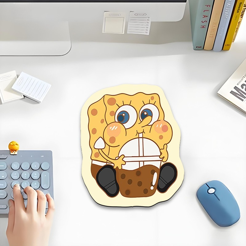 Cute Cartoon SpongeBo Irregula - Laptop Editing Accessories avis et prix