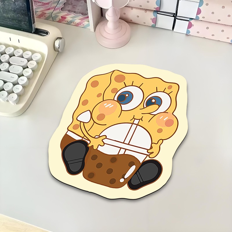 Cute Cartoon SpongeBo Irregula - Laptop Editing Accessories avis et prix