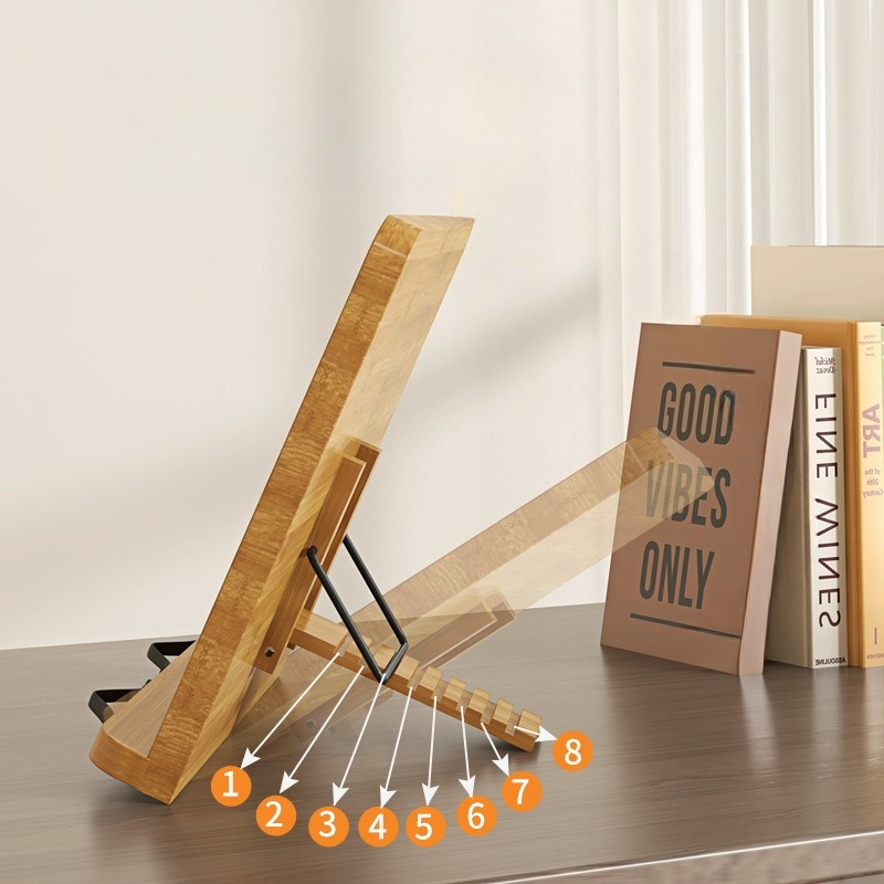 Wooden Reading Book Stand, Mul - Laptop Accessories Holder avis et prix