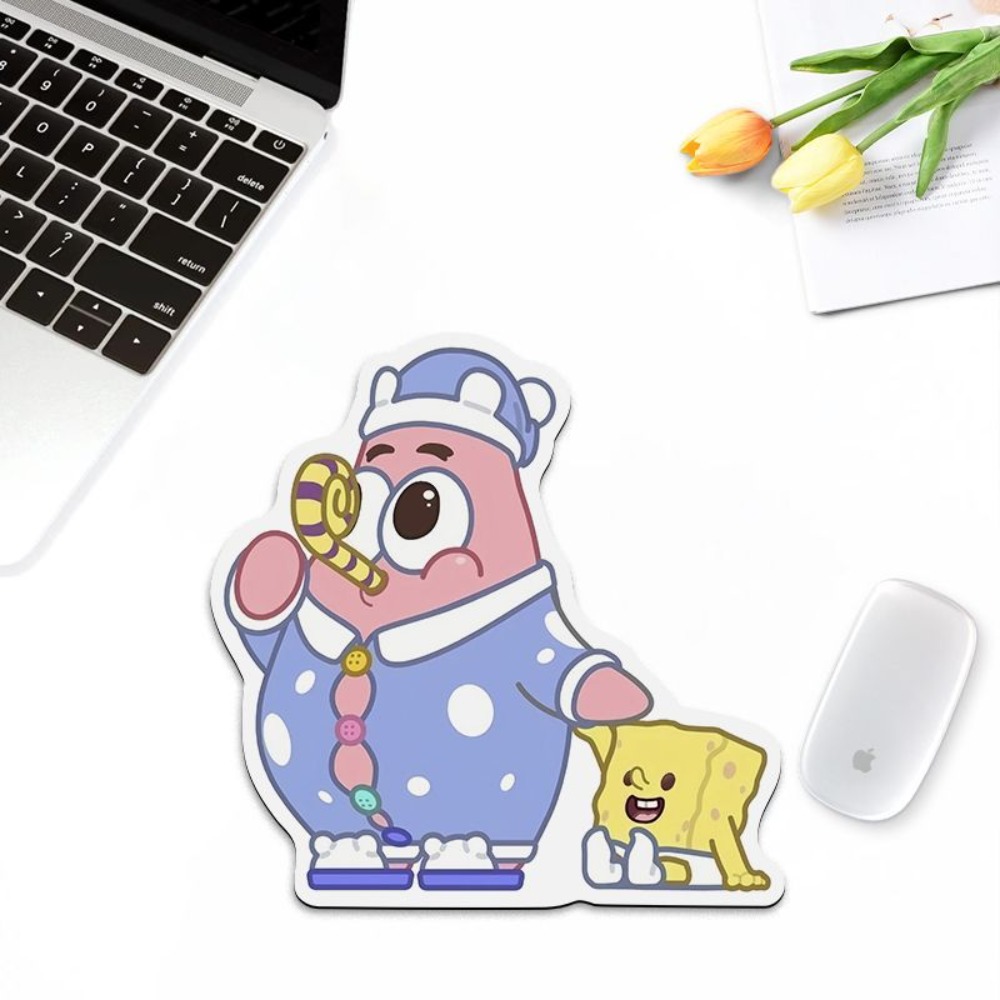 Cute SpongeBob Shaped Mouse Pa - Laptop Editing Accessories avis et prix