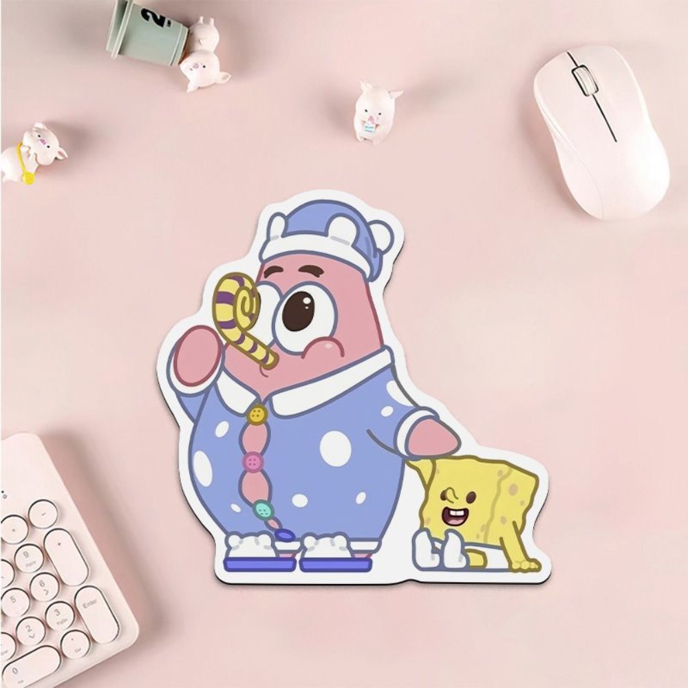 Cute SpongeBob Shaped Mouse Pa - Laptop Editing Accessories avis et prix