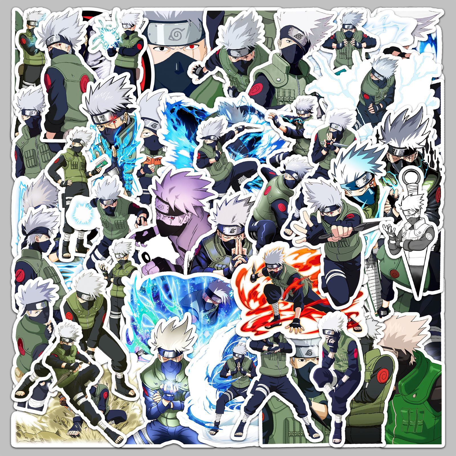 50pcs Anime Naruto Hatake Kaka - Laptop Original Accessories avis et prix