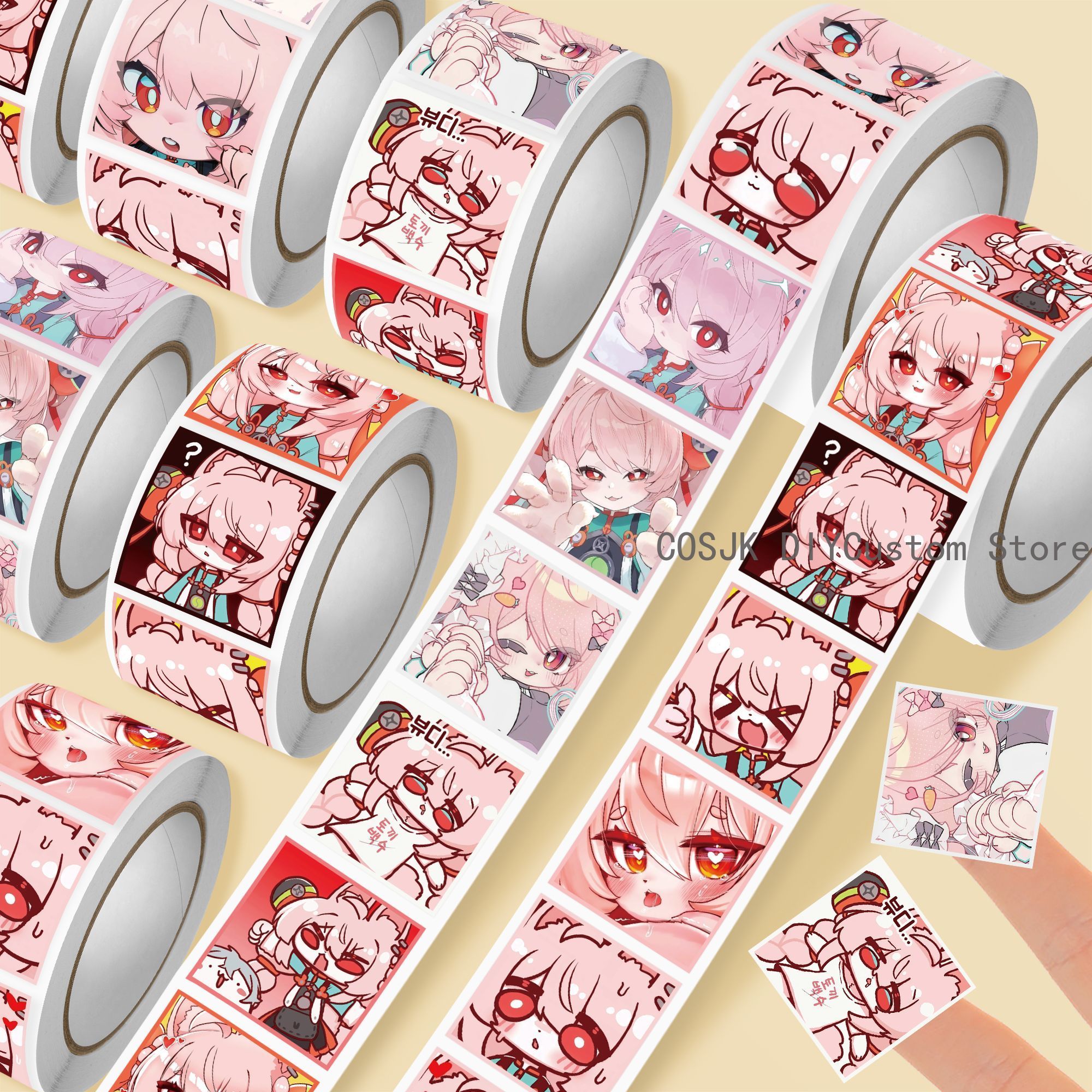 500Pc/Roll Anime Zenless Zone  - Laptop Original Accessories avis et prix
