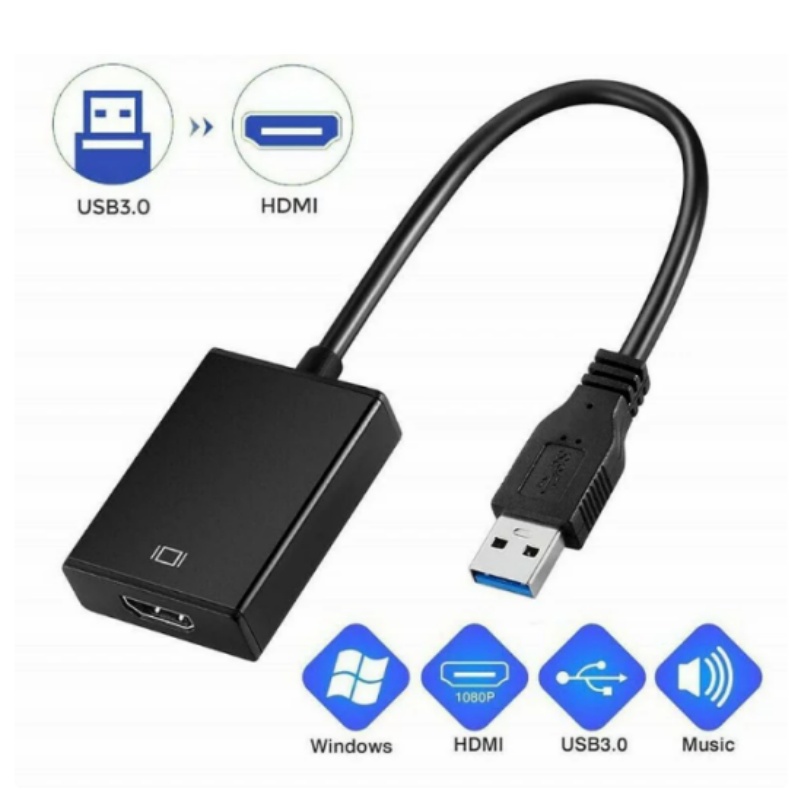 USB 3.0 to HDMI Female Adapter - Laptop Accessories Parts avis et prix