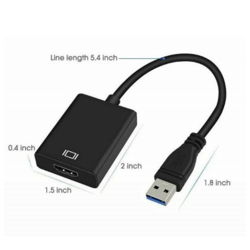 USB 3.0 to HDMI Female Adapter - Laptop Accessories Parts avis et prix