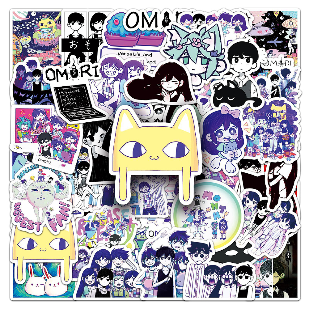 10/30/50pcs Cute Omori Sticker - Laptop Accessories Kids avis et prix