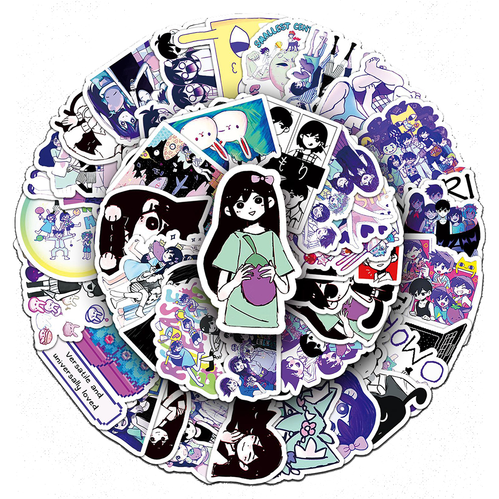 10/30/50pcs Cute Omori Sticker - Laptop Accessories Kids avis et prix