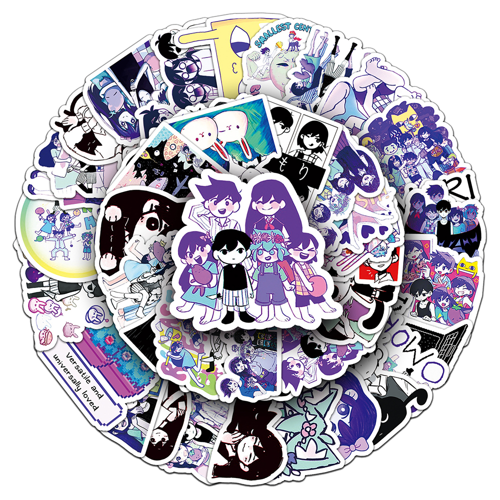 10/30/50pcs Cute Omori Sticker - Laptop Accessories Kids avis et prix