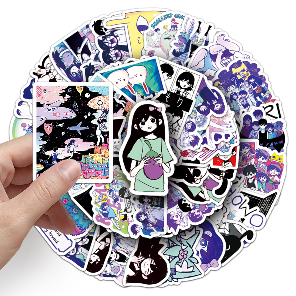 10/30/50pcs Cute Omori Sticker - Laptop Accessories Kids avis et prix