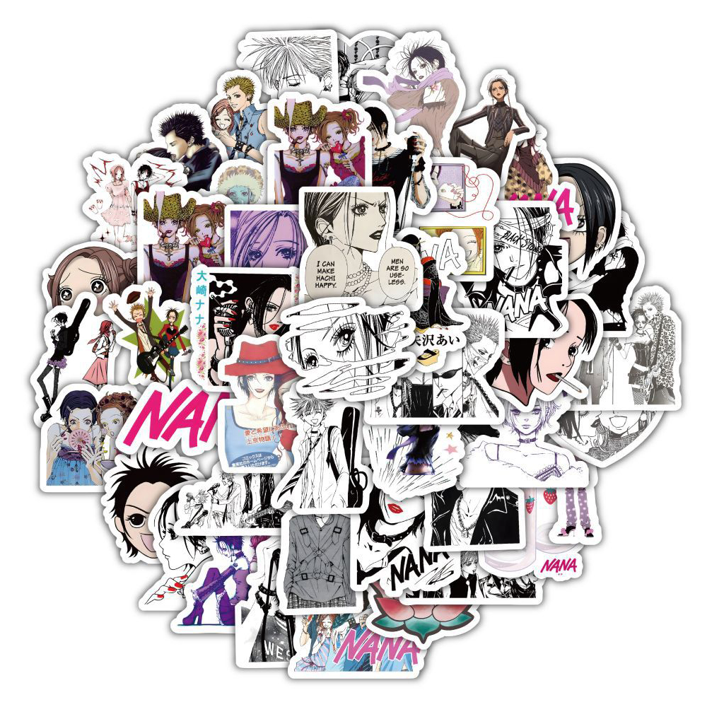 60PCS Anime NANA Stickers Cool - Laptop Accessories Cool avis et prix