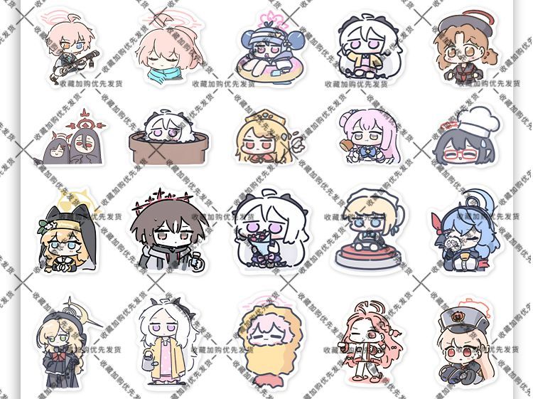 80PCS Anime Blue Archive Soras - Laptop Accessories Wallpaper avis et prix