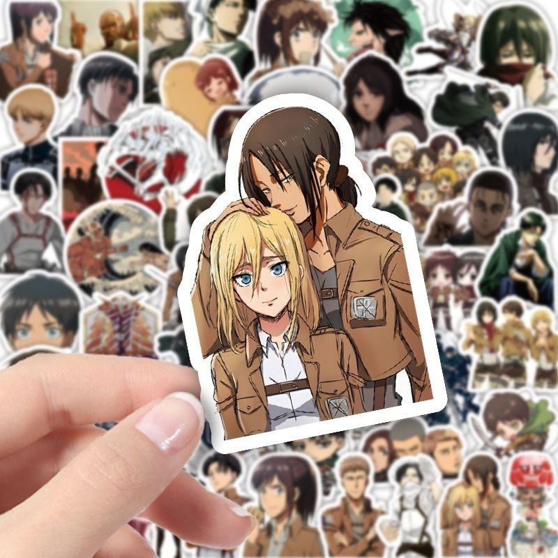 60Pcs Attack on Titan Anime St - Laptop Original Accessories avis et prix
