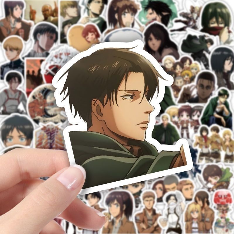 60Pcs Attack on Titan Anime St - Laptop Original Accessories avis et prix