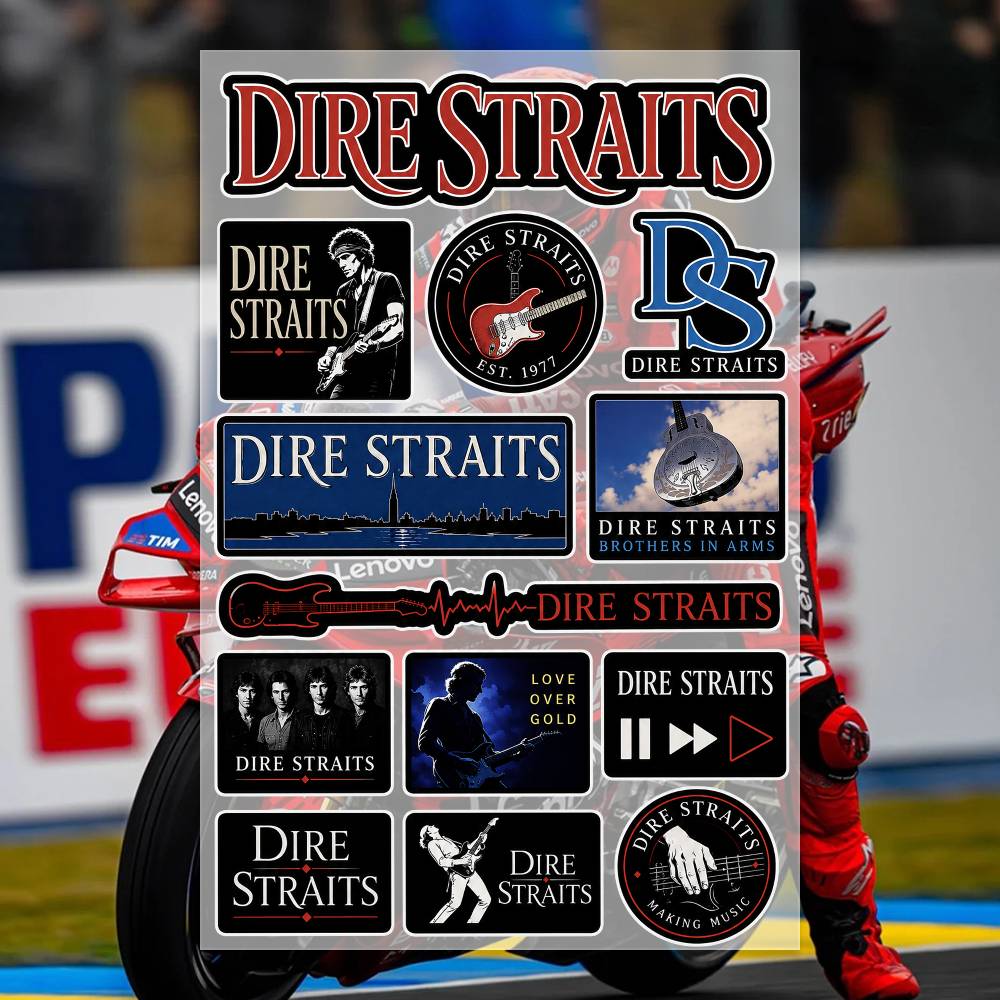 D-Dire Straits Stickers Moto S - Laptop Accessories Wallpaper avis et prix
