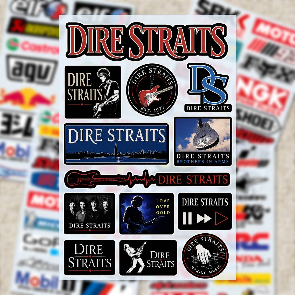 D-Dire Straits Stickers Moto S - Laptop Accessories Wallpaper avis et prix