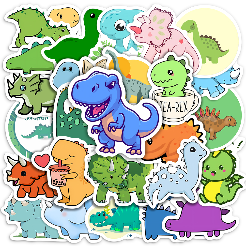 Cute Lovely dinosaur Stickers  - Laptop Accessories Kids avis et prix