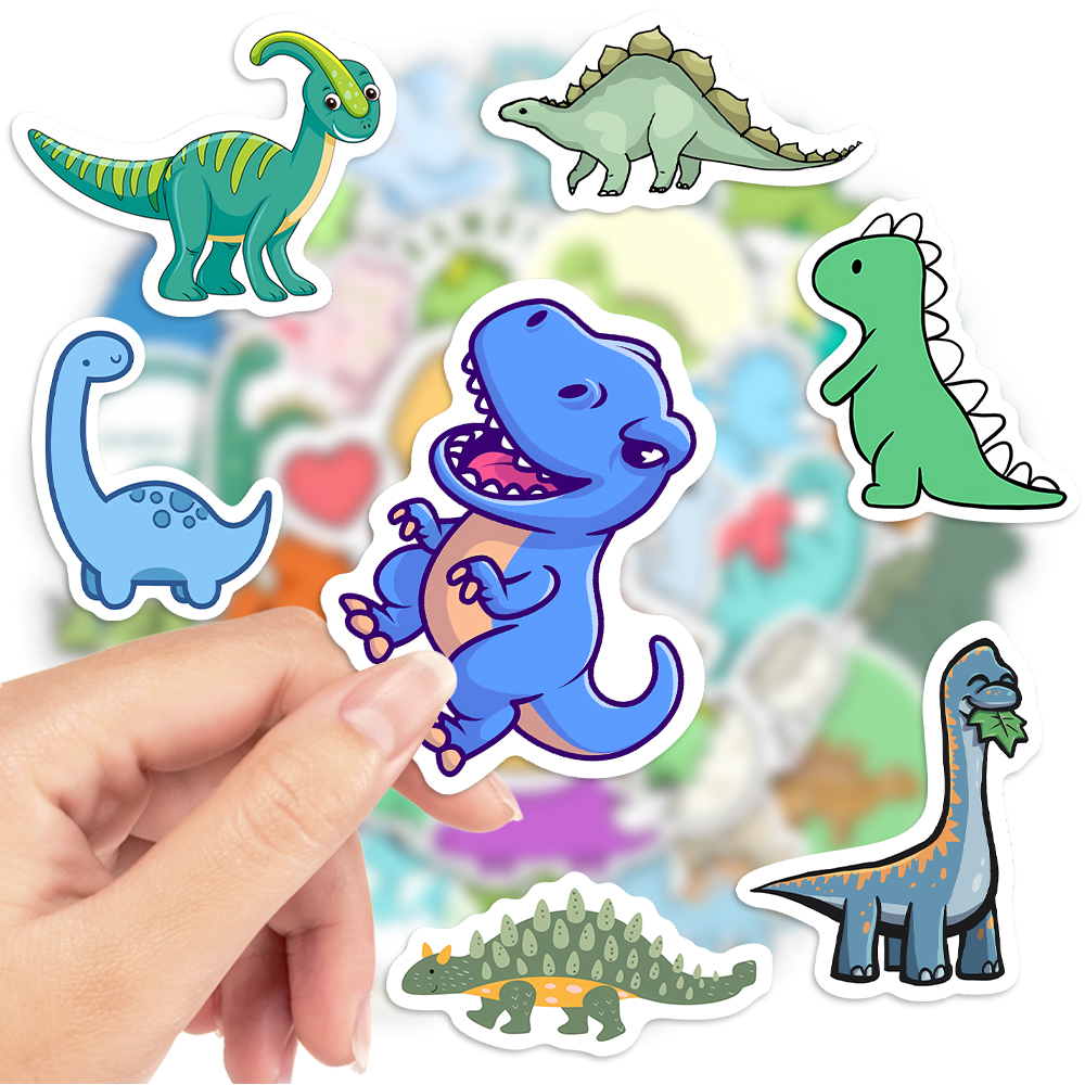 Cute Lovely dinosaur Stickers  - Laptop Accessories Kids avis et prix