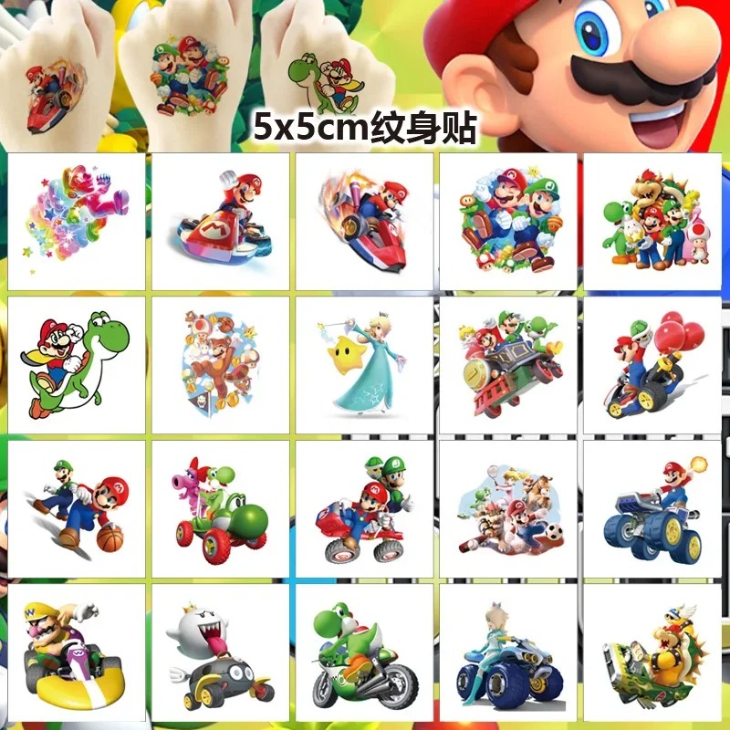 20PCS 5CM*5CM Cartoon Mario Br - Laptop Accessories Parts avis et prix