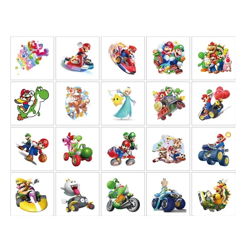 20PCS 5CM*5CM Cartoon Mario Br - Laptop Accessories Parts avis et prix