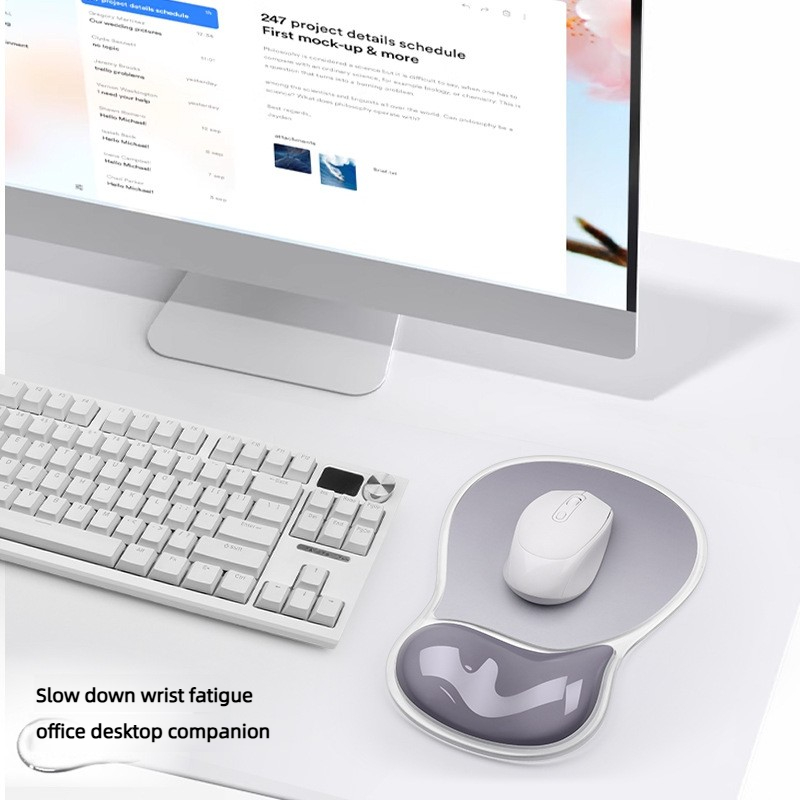 Gradient Color Mouse Pad Non-s - Wrist Rest Gel avis et prix