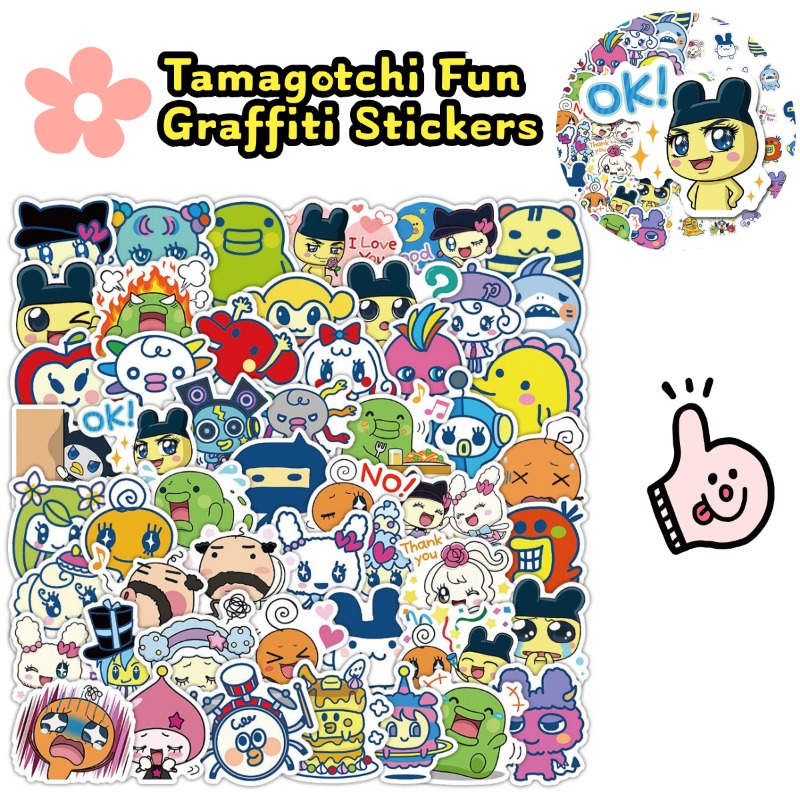 Japanese Tamagotchi Stickers E - Laptop Original Accessories avis et prix