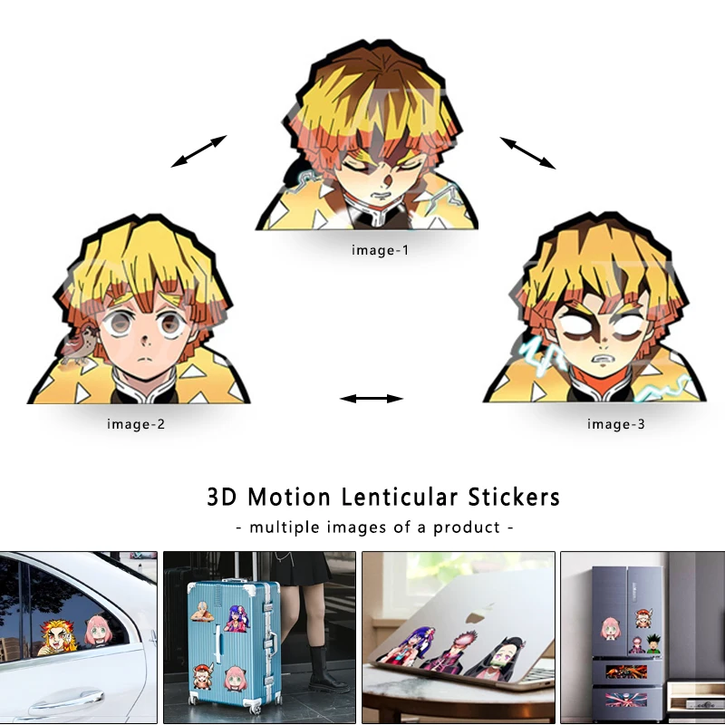 Demon Slaye Zenitsu 3D Lenticu - Laptop Accessories Kids avis et prix