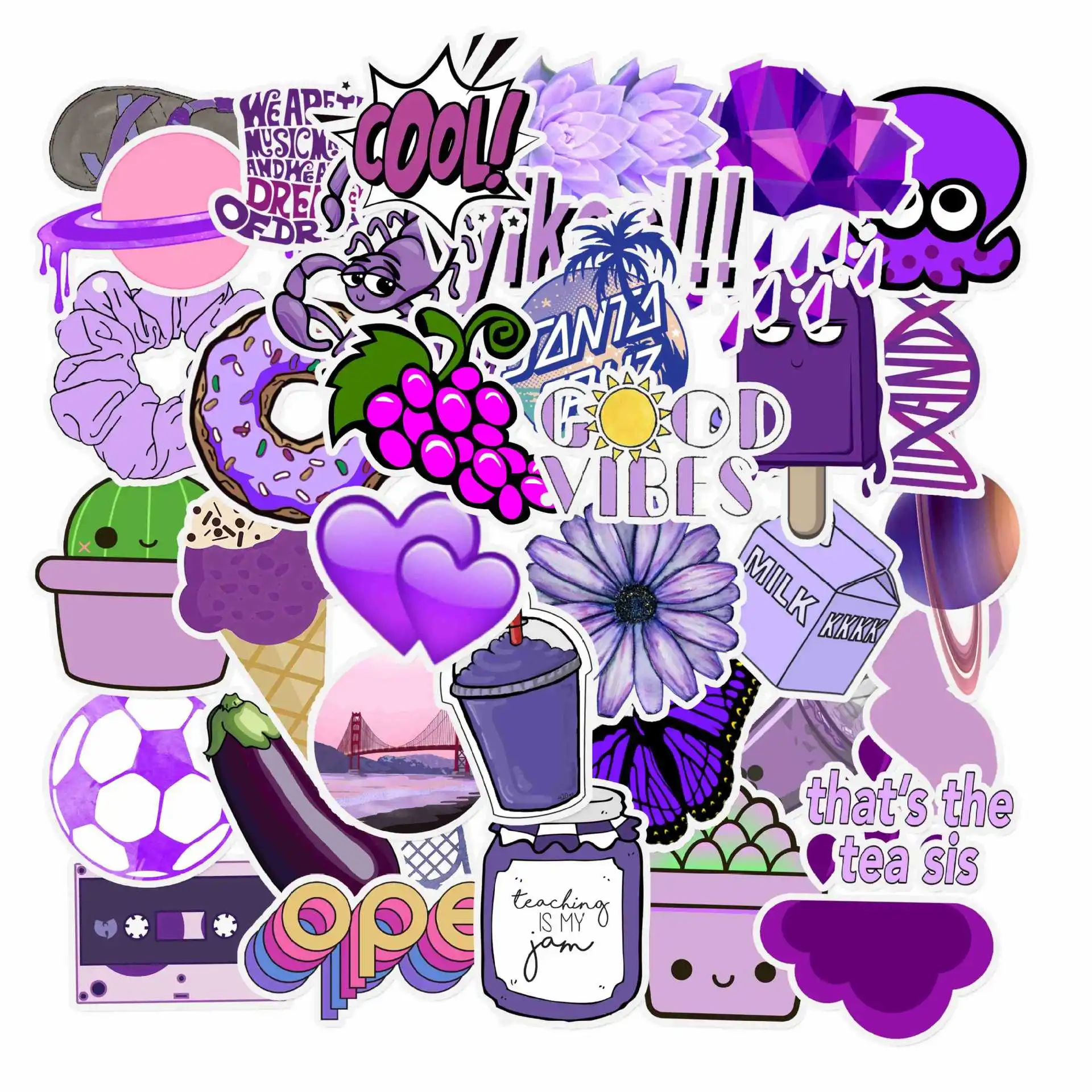 50PCS/Pack Cute Cartoon VSCO G - Laptop Accessories Kids avis et prix