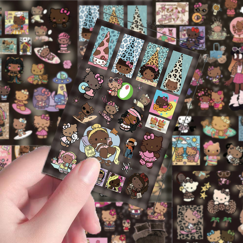 8pcs Hello Kitty Stickers 8 Sh - Laptop Accessories Cool avis et prix