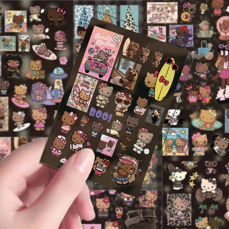 8pcs Hello Kitty Stickers 8 Sh - Laptop Accessories Cool avis et prix