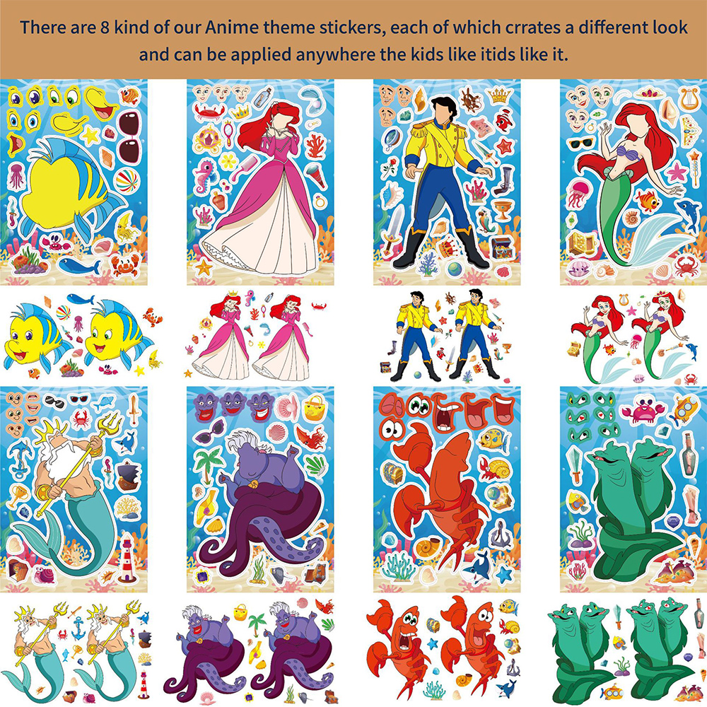 8/16sheets Disney The Little M - Laptop Accessories Kids avis et prix
