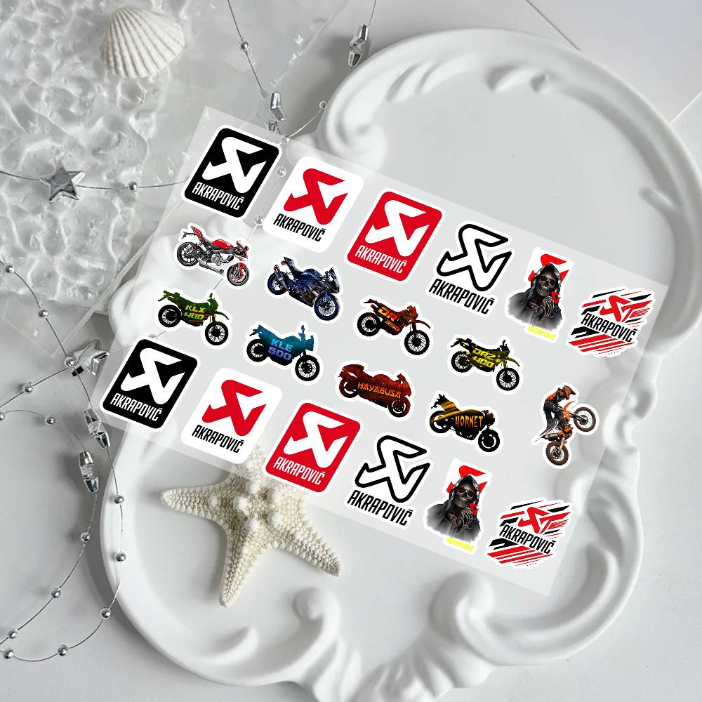 A-AKRAPOVIC-S Stickers Moto St - Laptop Accessories Wallpaper avis et prix