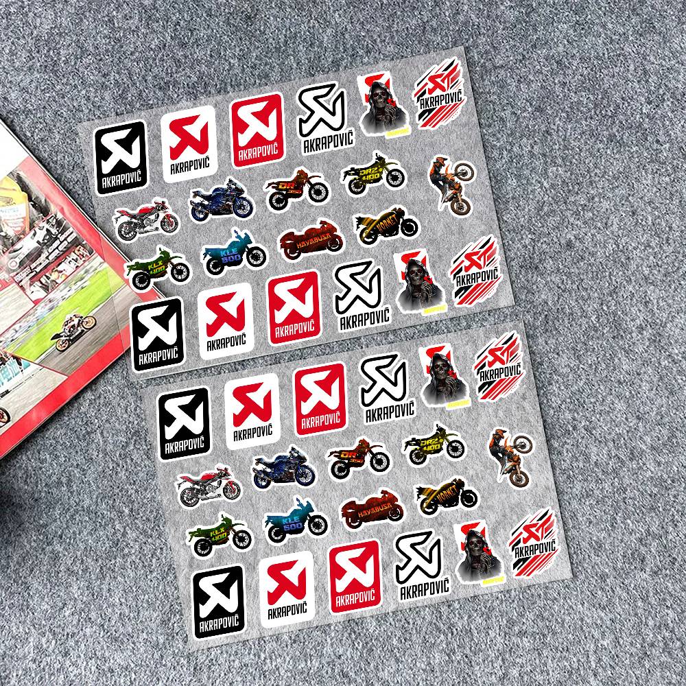 A-AKRAPOVIC-S Stickers Moto St - Laptop Accessories Wallpaper avis et prix