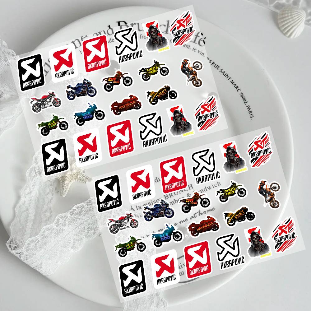 A-AKRAPOVIC-S Stickers Moto St - Laptop Accessories Wallpaper avis et prix