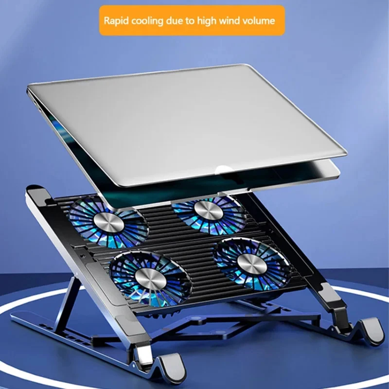 New Laptop Cooler Base Stand F - Laptop Accessories Holder avis et prix