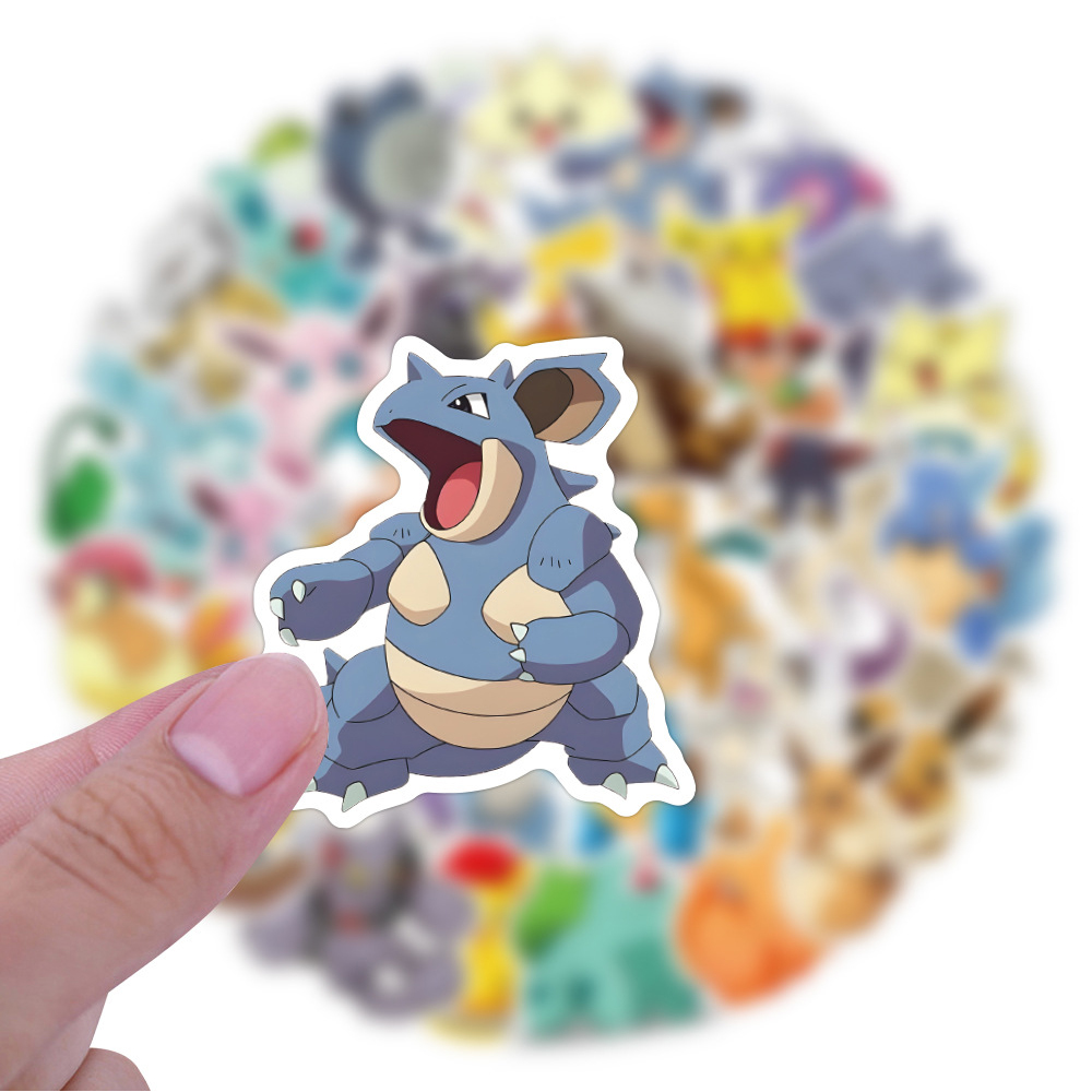 50/60pcs Cute Cartoon Anime Po - Laptop Accessories Kids avis et prix