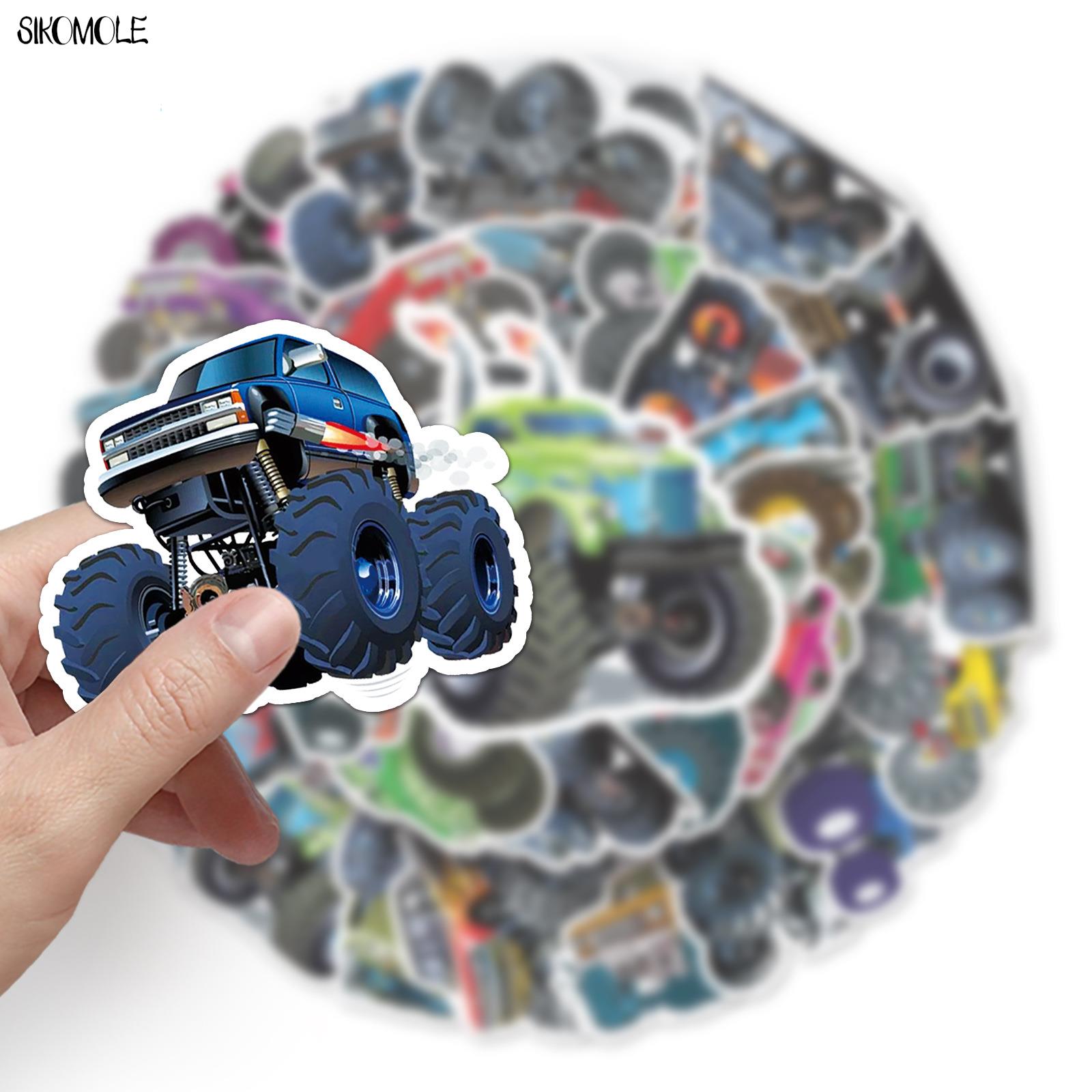 10/30/50pcs Cute Monster Truck - Laptop Accessories Kids avis et prix
