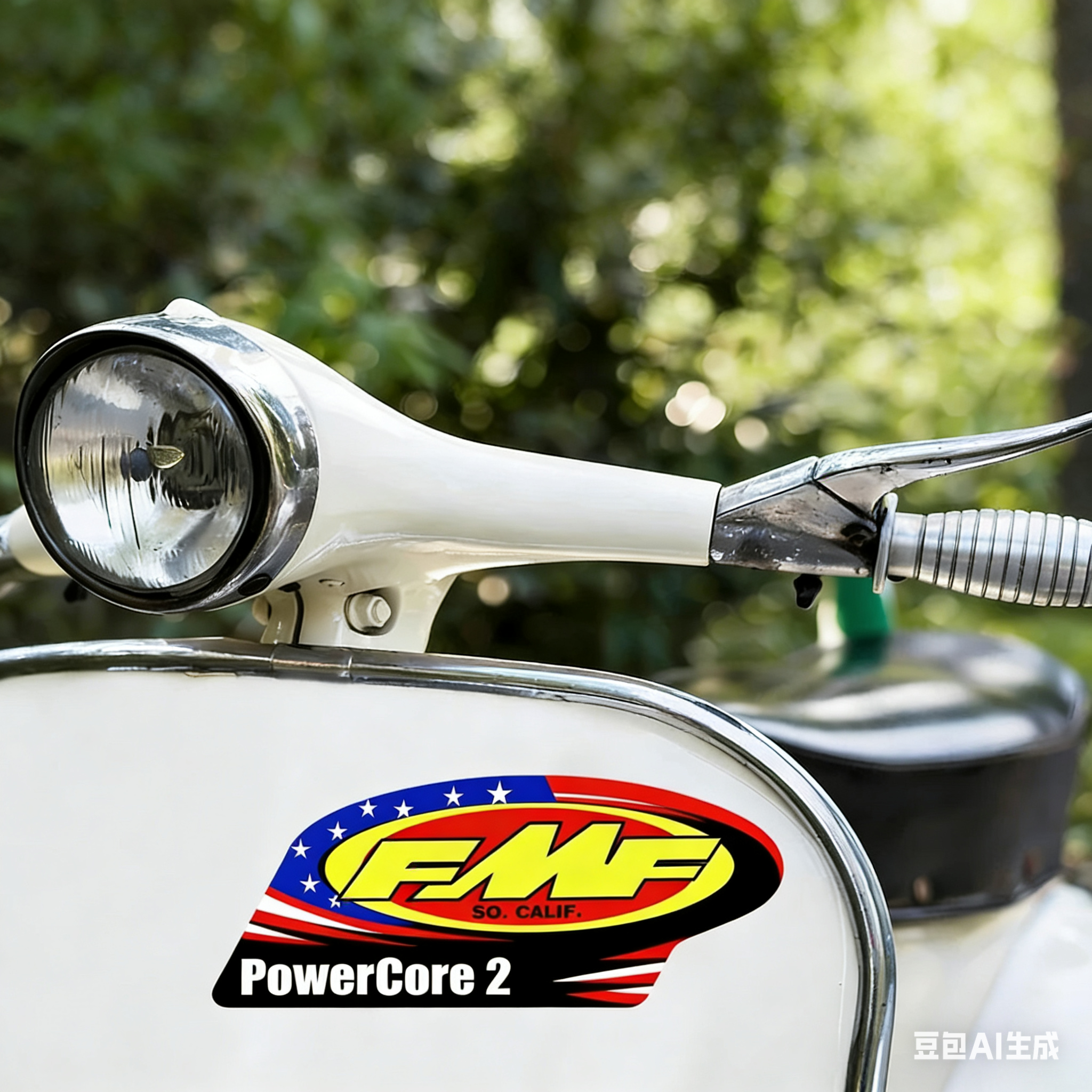 New FMF POWERCORE2 Car Sticker - Laptop Accessories Wallpaper avis et prix